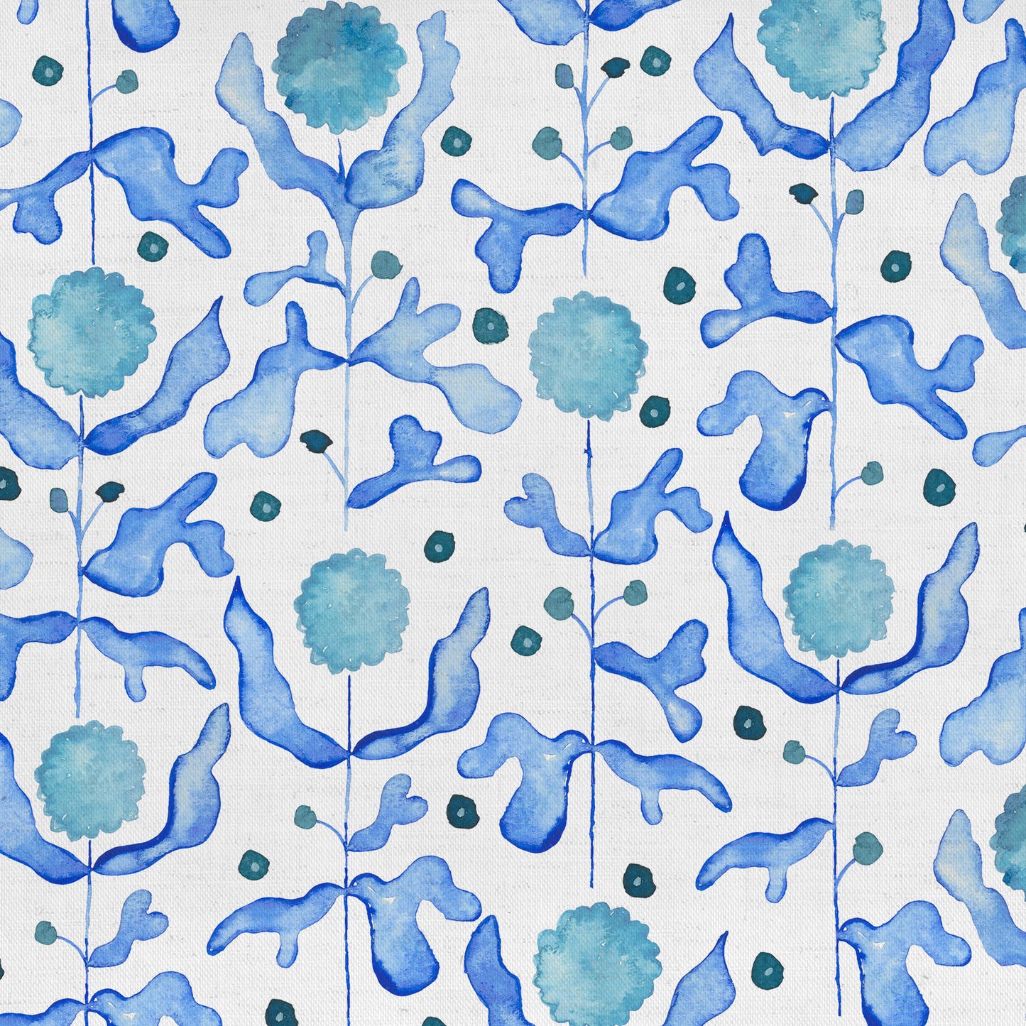 Mariani 140Cm Fabric Metre Cobalt