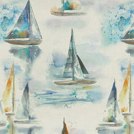 Marine Sail 150Cm Casco Fabric - Linen Sample