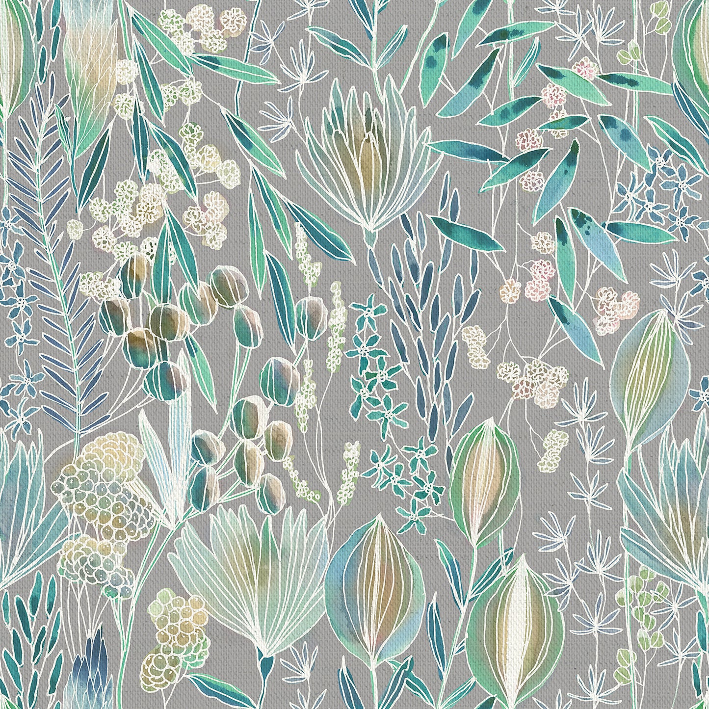 Masina 147Cm Helena Fabric - Mineral Sample