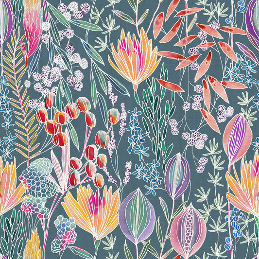 Masina 147Cm Helena Fabric Metre - Papaya