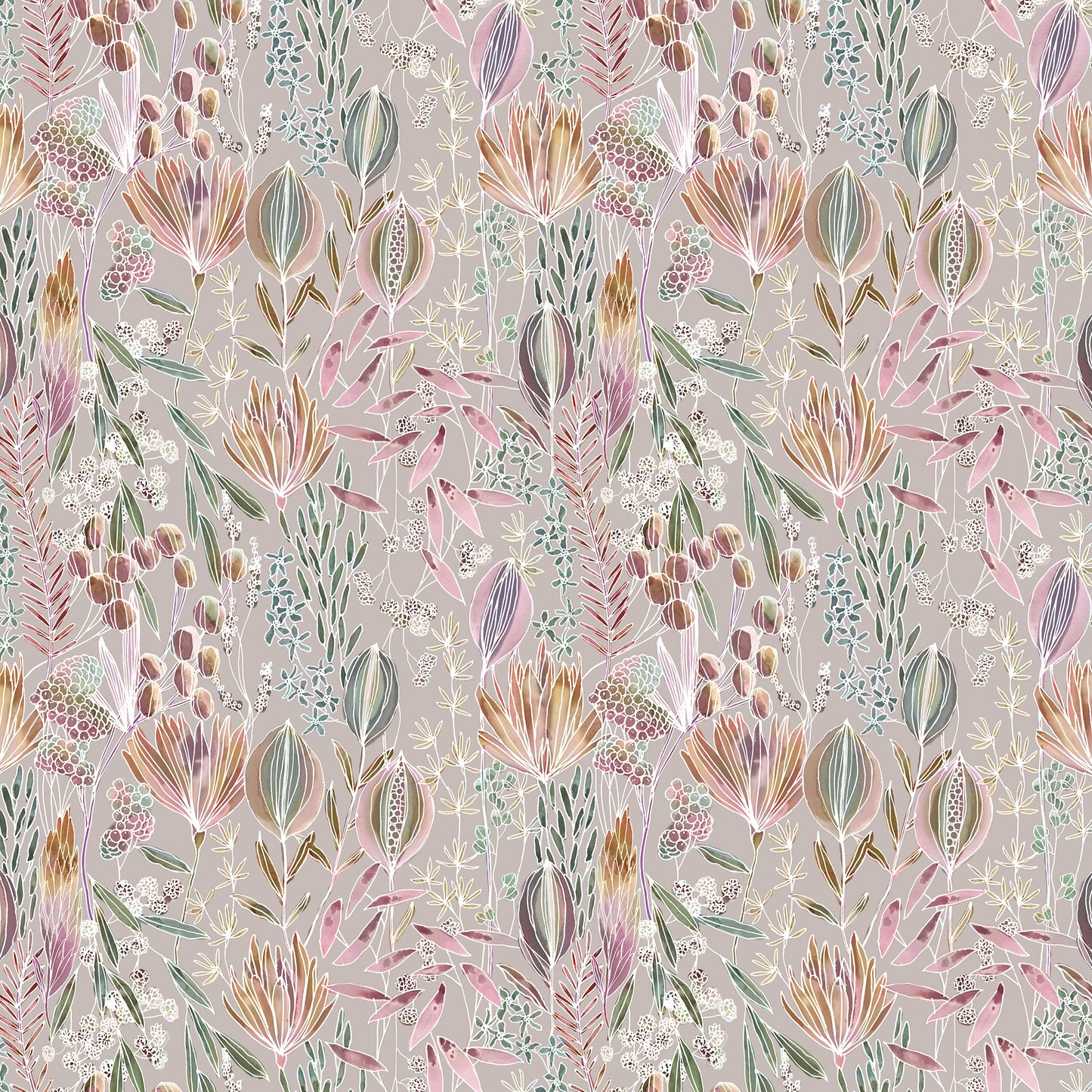 Masina 147Cm Helena Fabric - Sandstone Sample