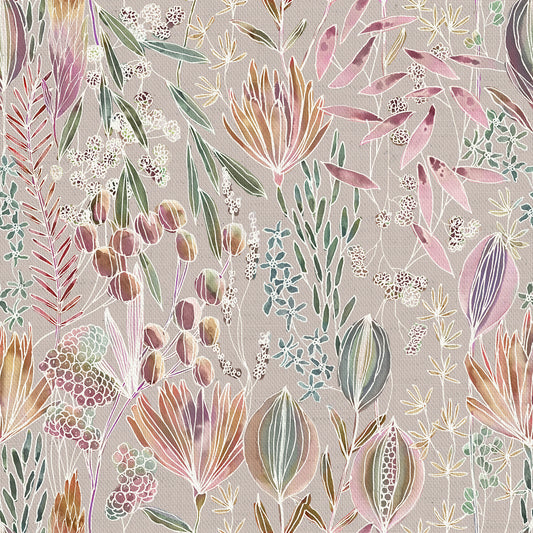 Masina 147Cm Helena Fabric - Sandstone Sample