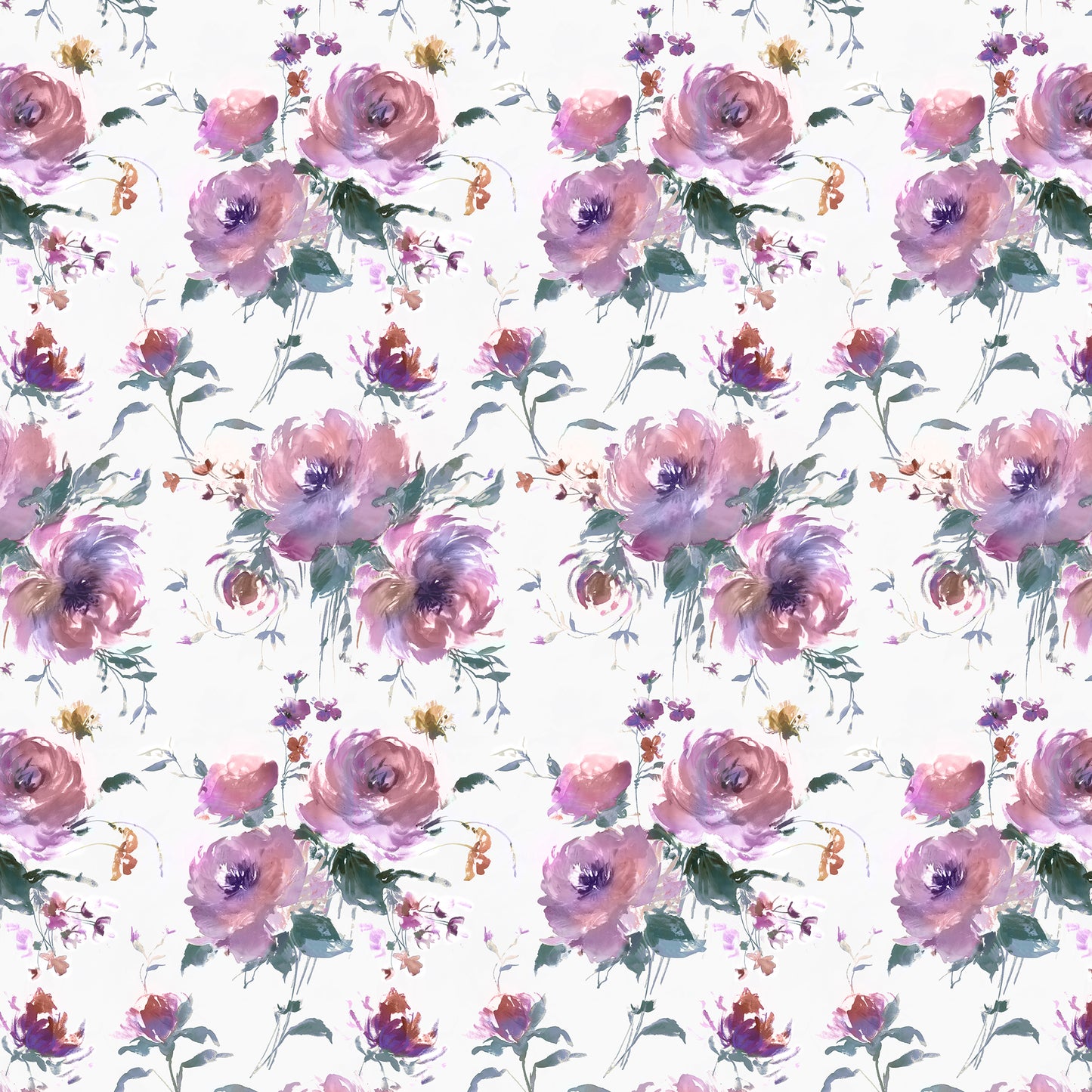 Mazurka 145Cm Fiona Fabric Metre - Damson