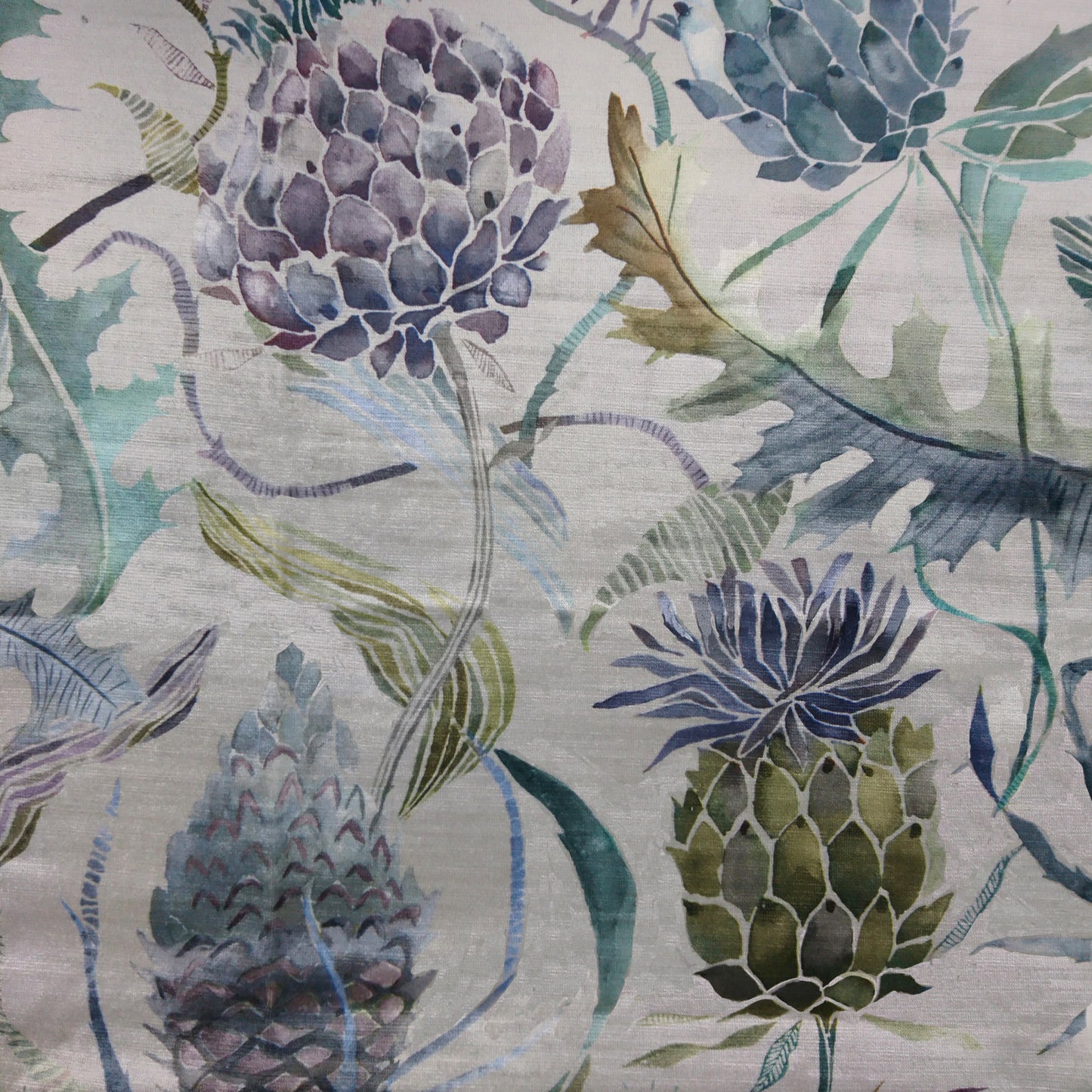 Meadwell Velvet 140Cm Fabric Metre - Periwinkle