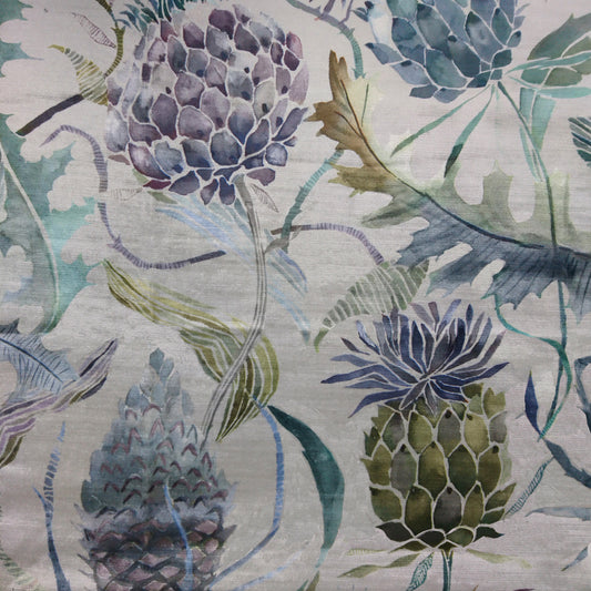 Meadwell Velvet 140Cm Fabric Metre - Periwinkle