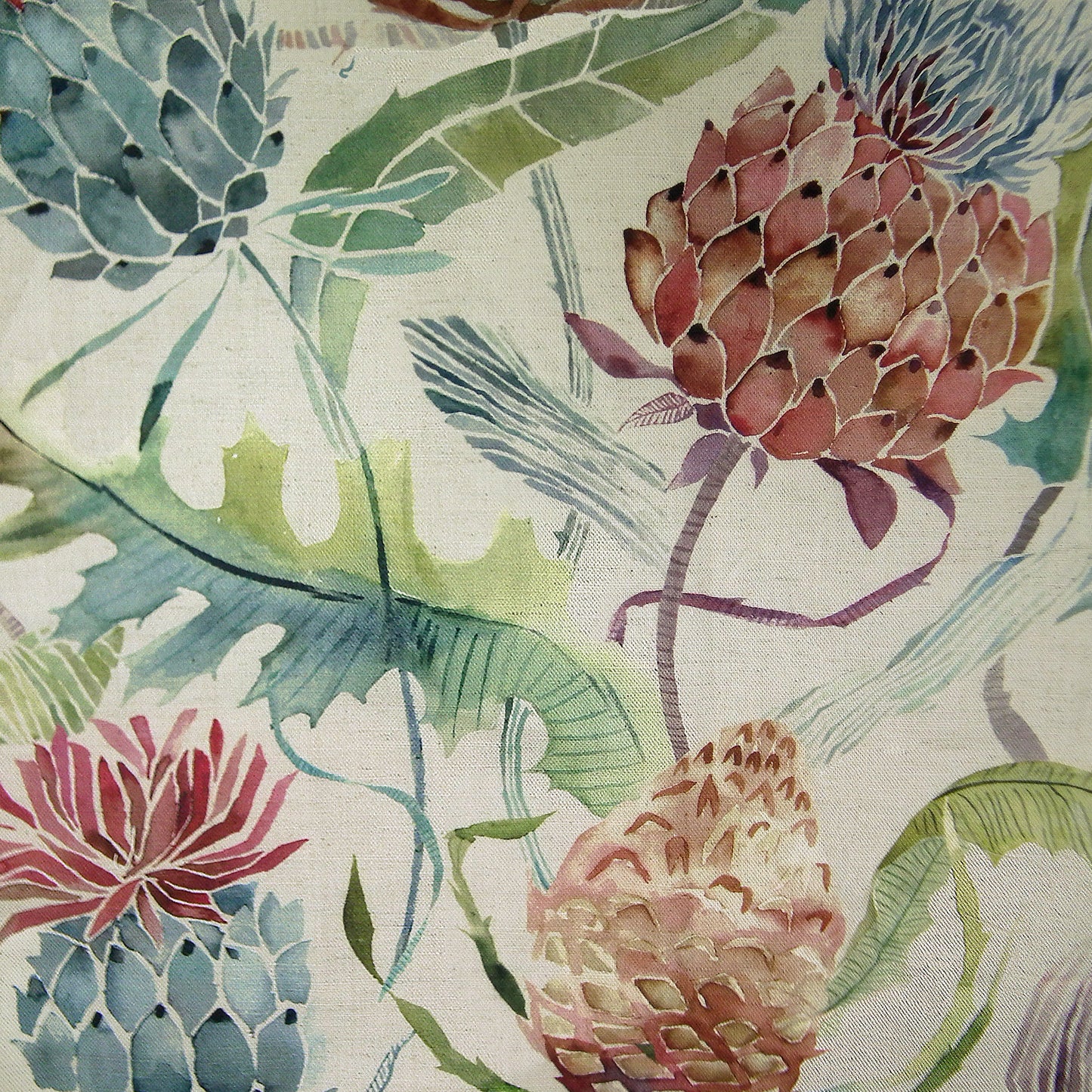 Meadwell 145Cm Fiona Fabric Metre - Pomegranate