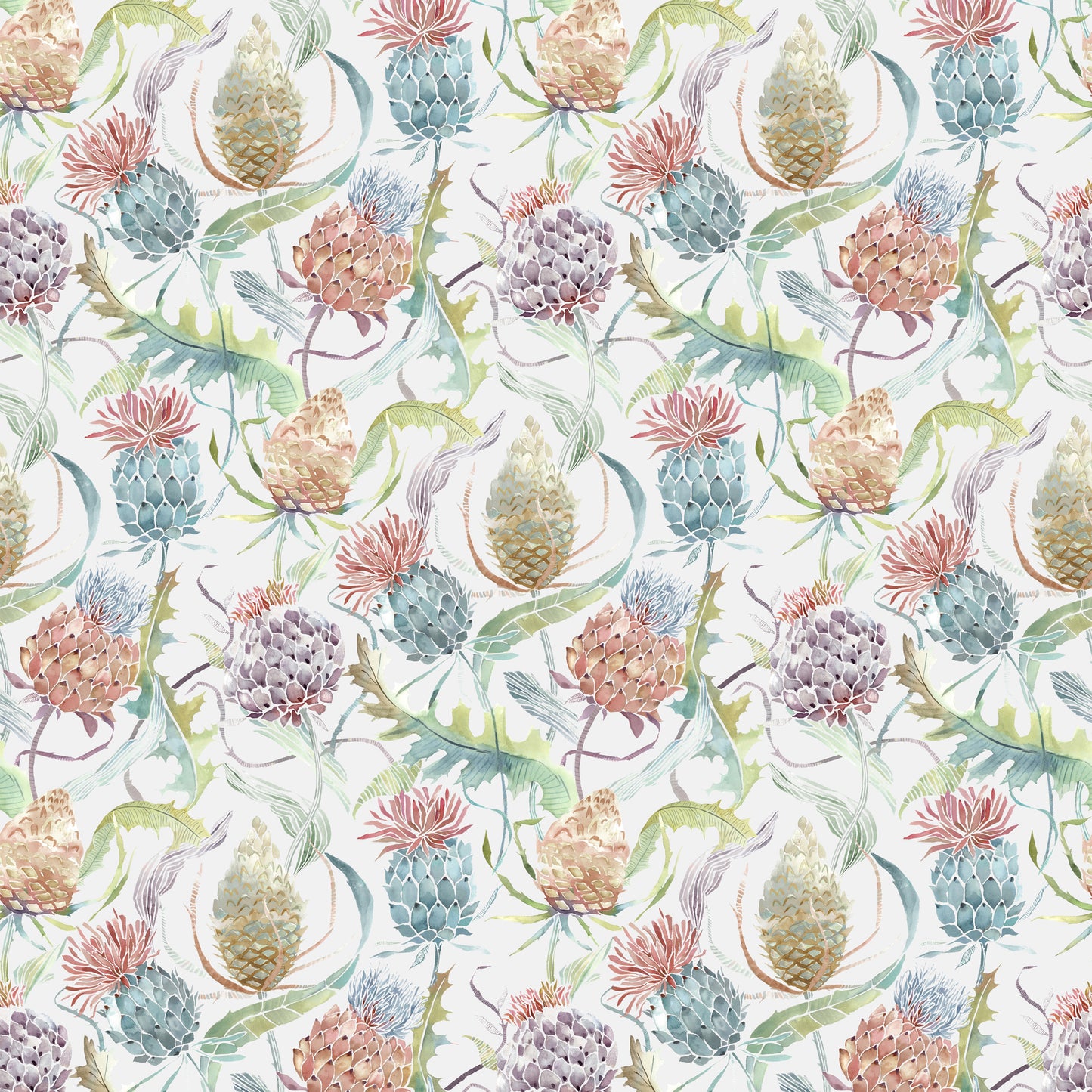 Meadwell 145Cm Fiona Fabric - Pomegranate Sample
