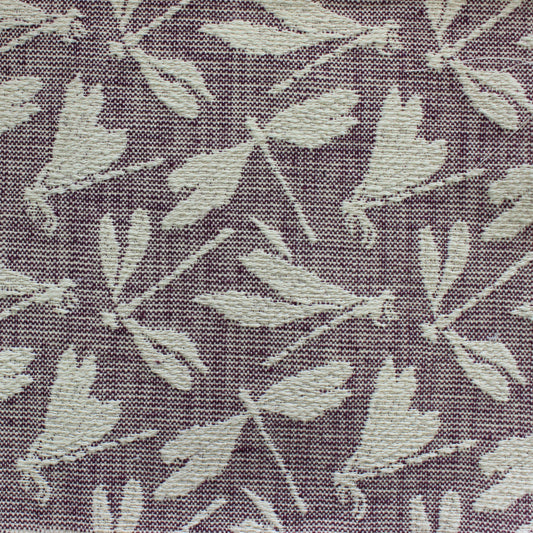 Meddon 140Cm Fabric Metre Damson