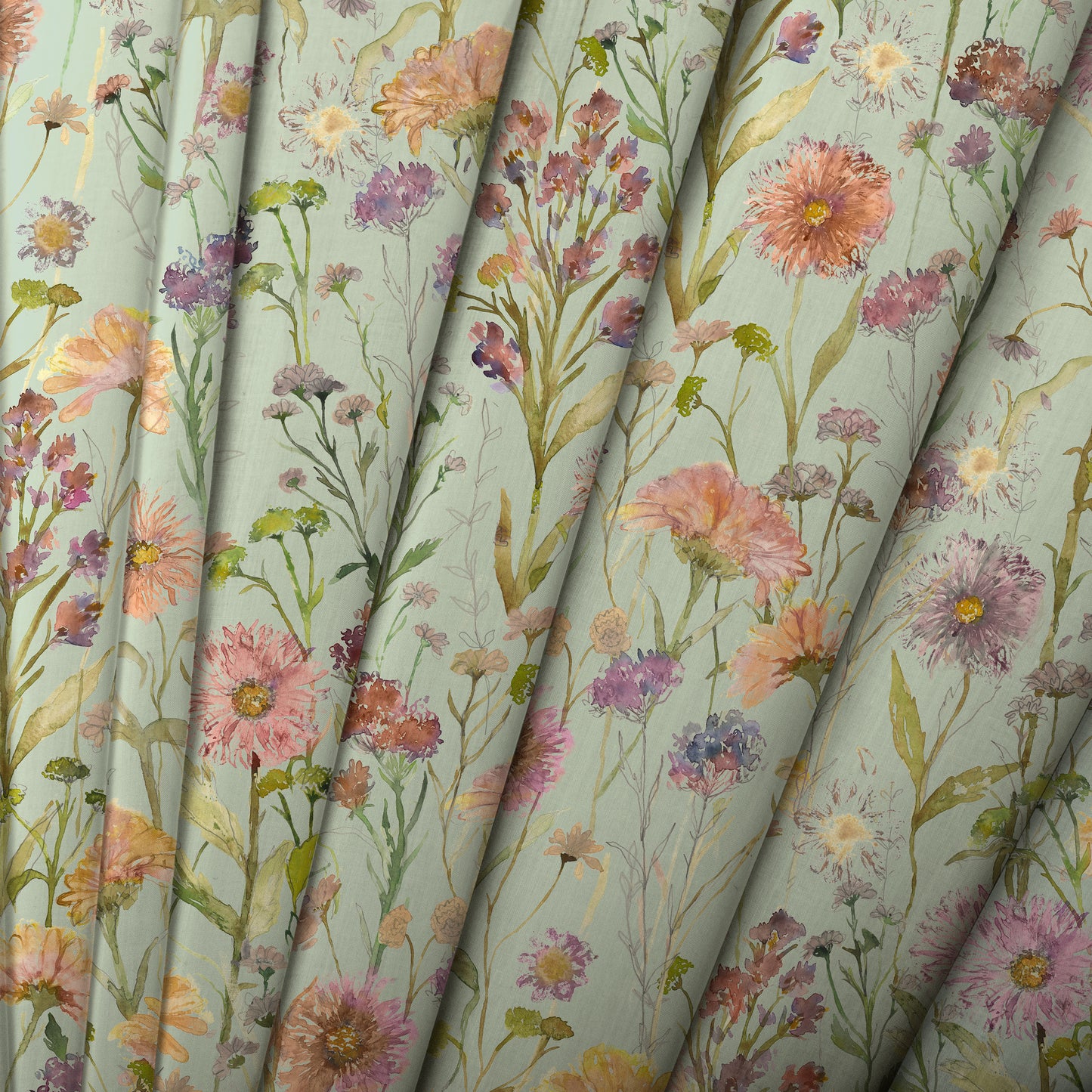 Medmerry Fabric Sample - Sky