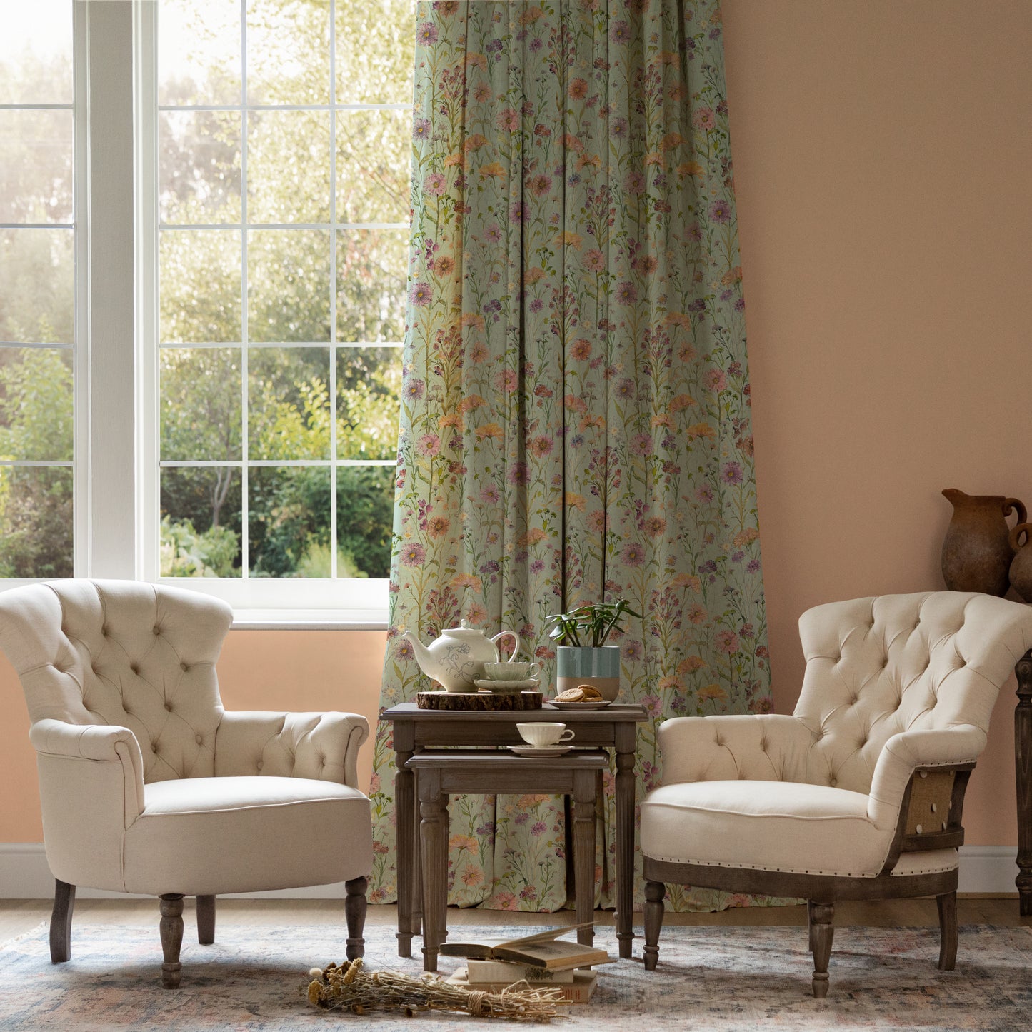 Medmerry 140Cm Fabric Metre Sky