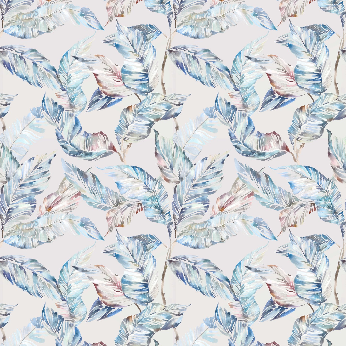 Mizuna 138Cm Sophie Fabric Metre - Cobalt