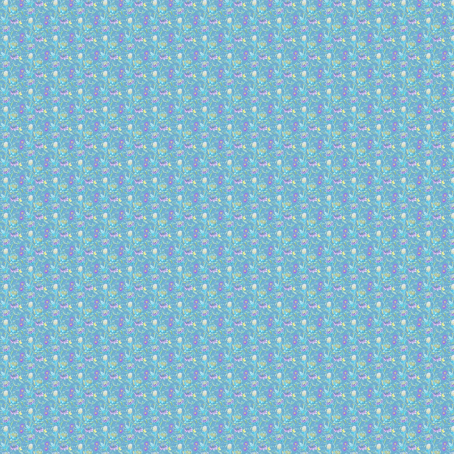Moorehaven Crafting Cotton 152Cm Dress Fabric - Aqua Sample