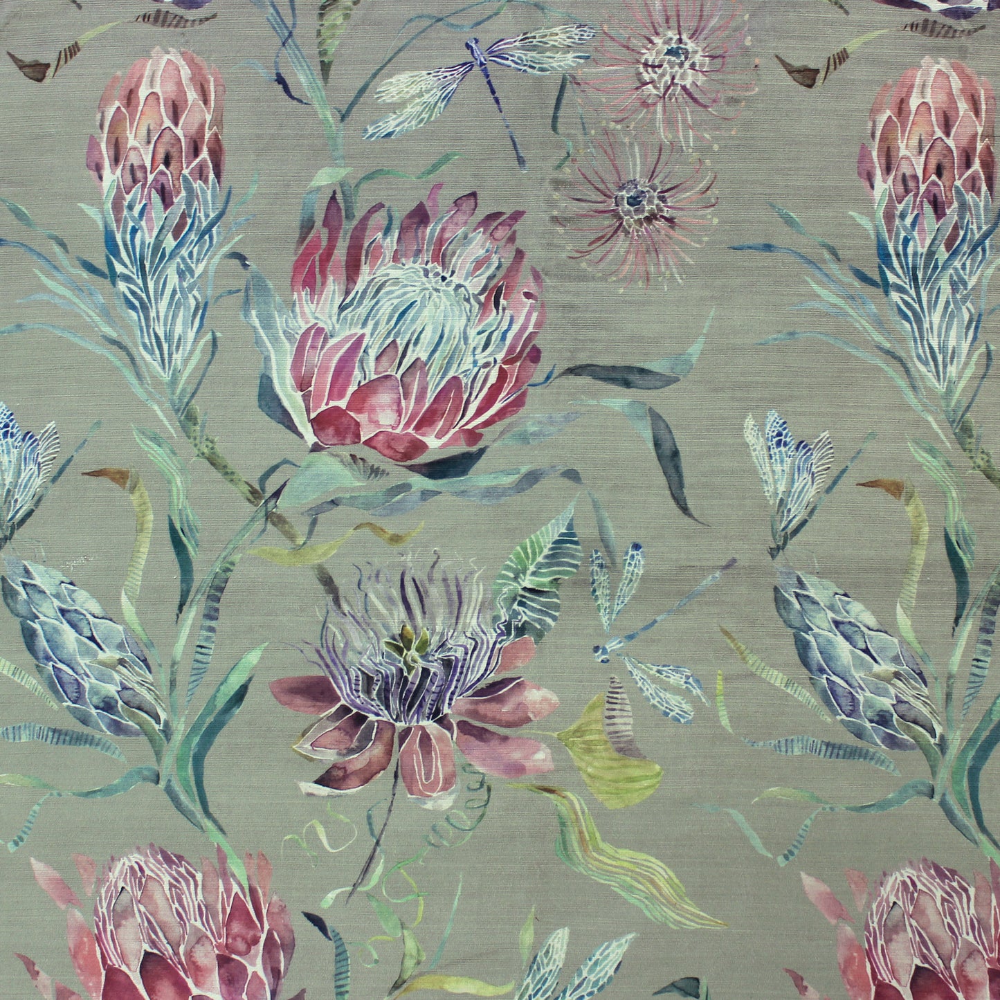 Moorehaven Velvet 140Cm Fabric Metre - Grape