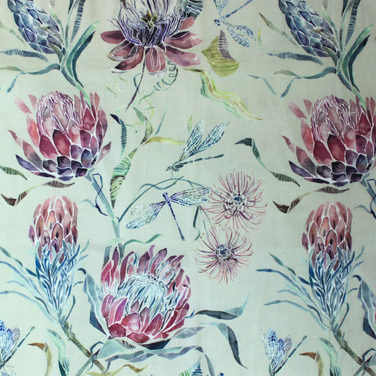 Moorehaven 145Cm Ann Fabric - Loganberry Sample