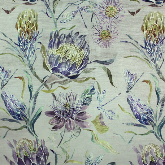 Moorehaven Velvet 140Cm Fabric Metre - Periwinkle