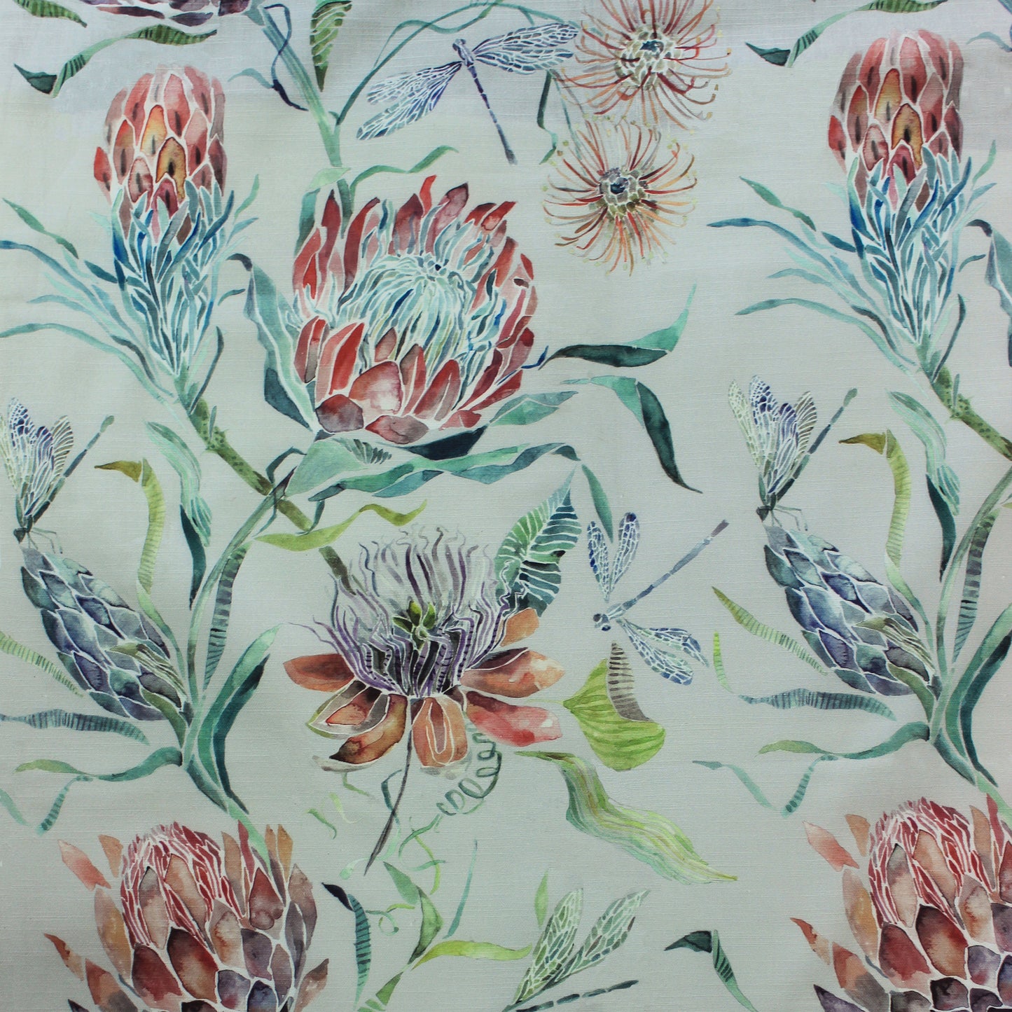 Moorehaven 145Cm Ann Fabric Metre - Silver