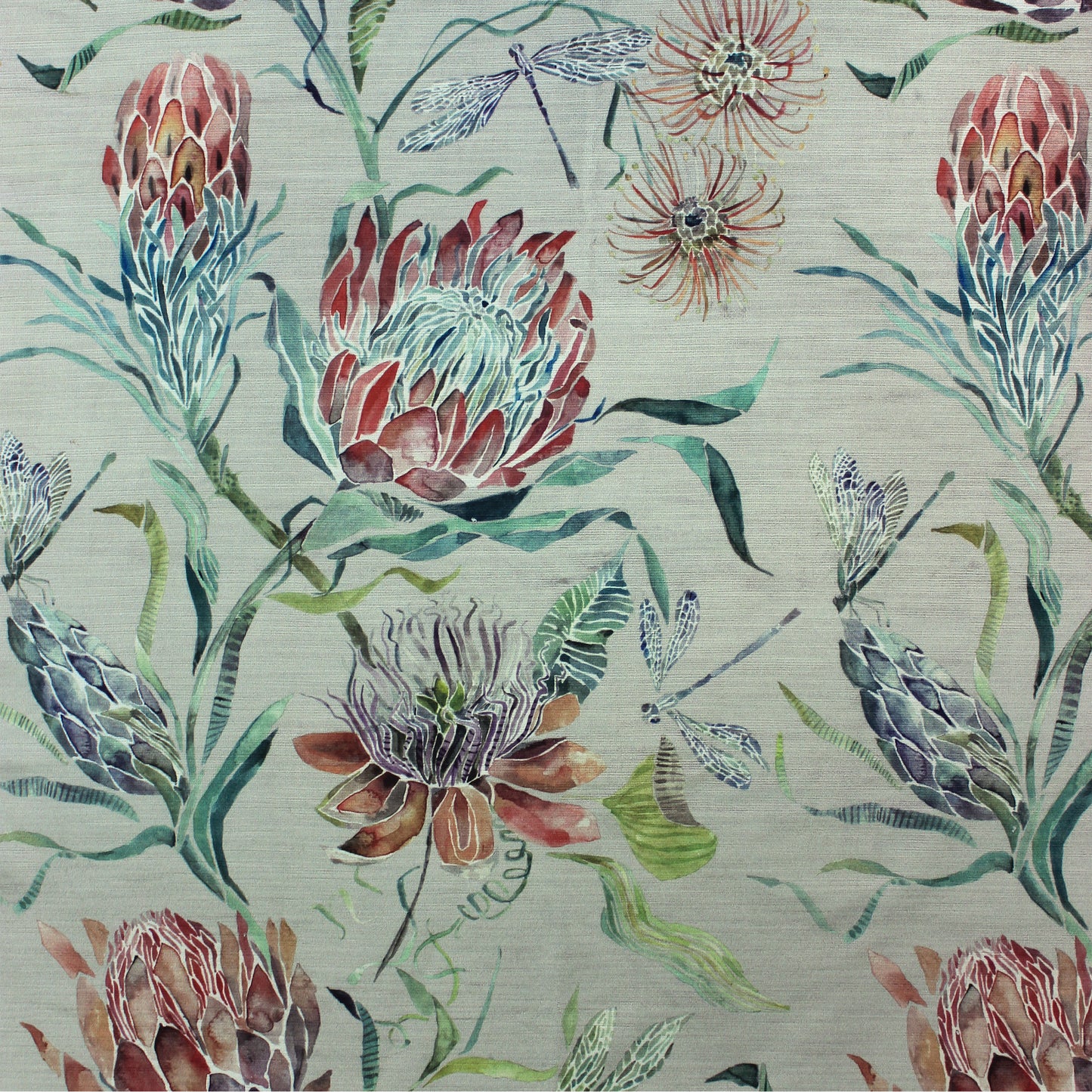 Moorehaven Velvet 140Cm Fabric - Strawberry Sample
