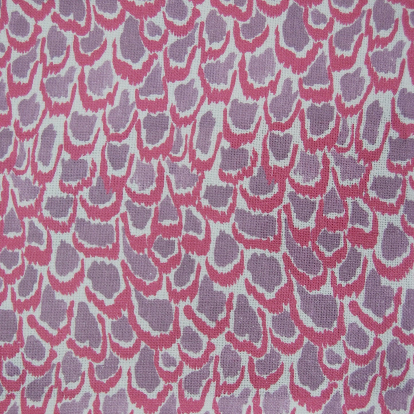 Nada Print 140Cm Sasha White Fabric - Heather Sample