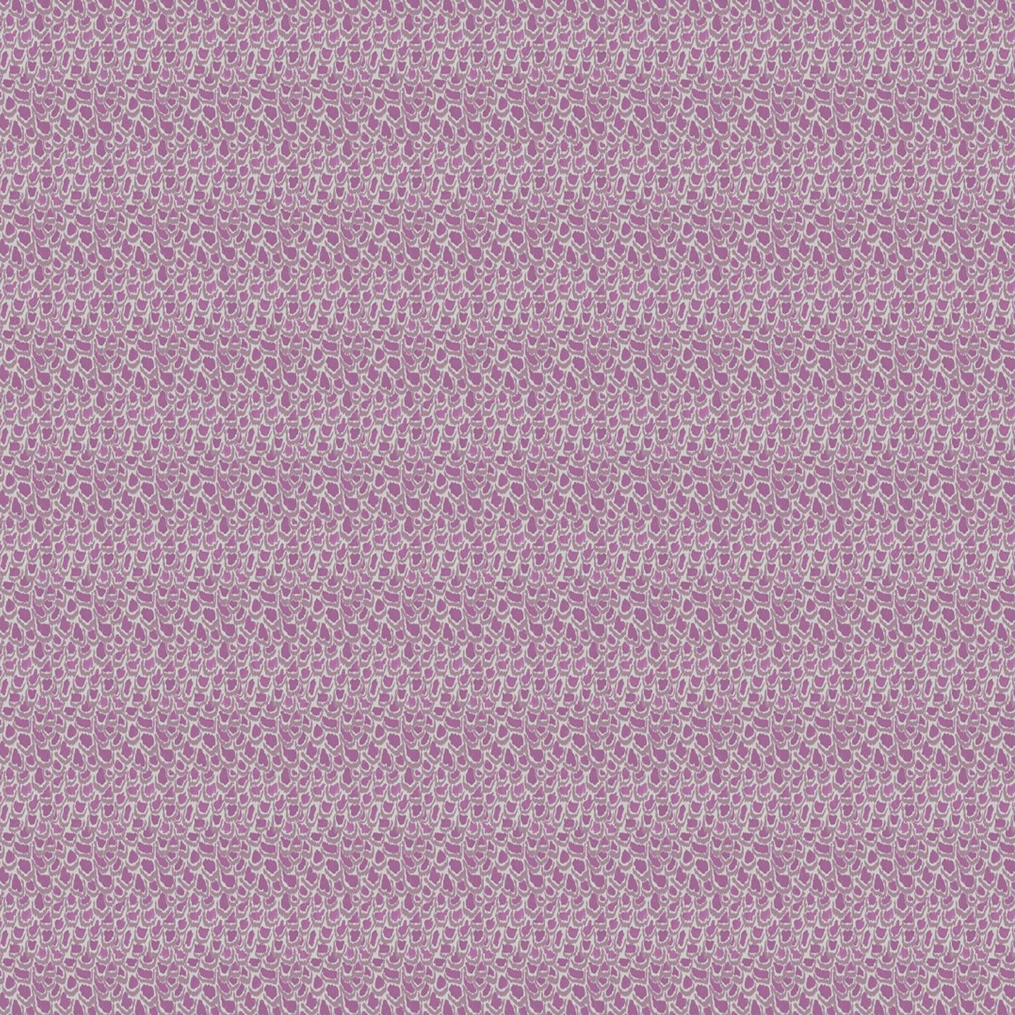 Nada Print 140Cm Sasha White Fabric - Plum Sample
