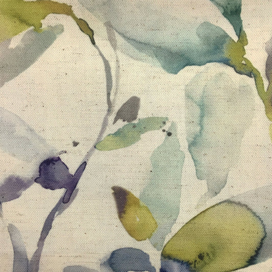 Naura 145Cm Fiona Fabric Metre - Lemon Natural