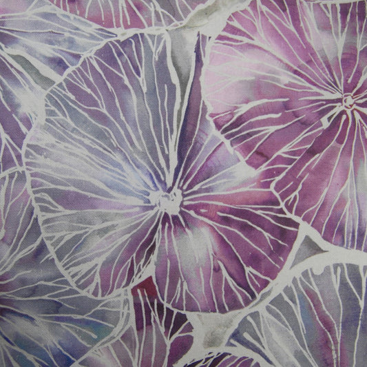 Nelumbo 140Cm Sasha White Fabric Metre - Tourmaline