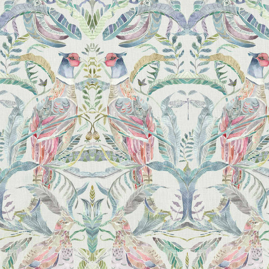 Netherton 145Cm Fiona Fabric Metre - Loganberry