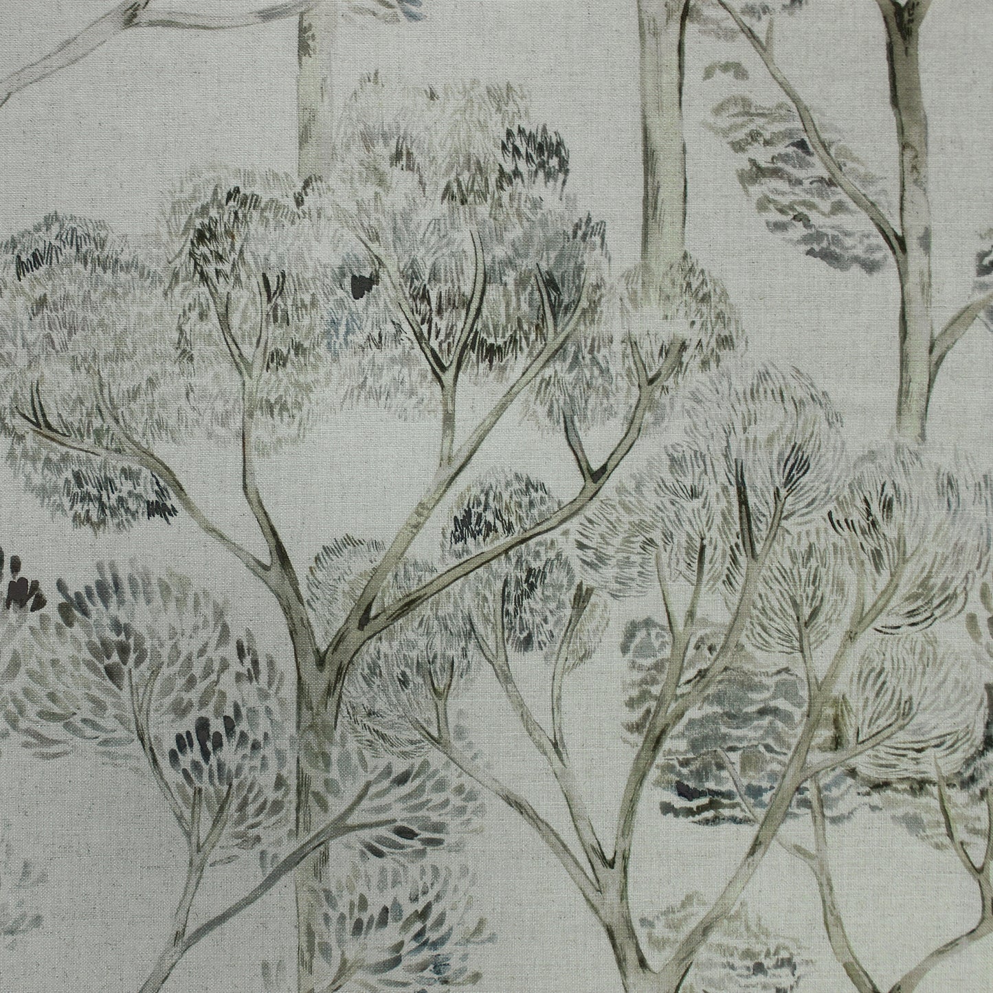 Nippon Linen 138Cm Hamish Fabric - Bamboo Sample
