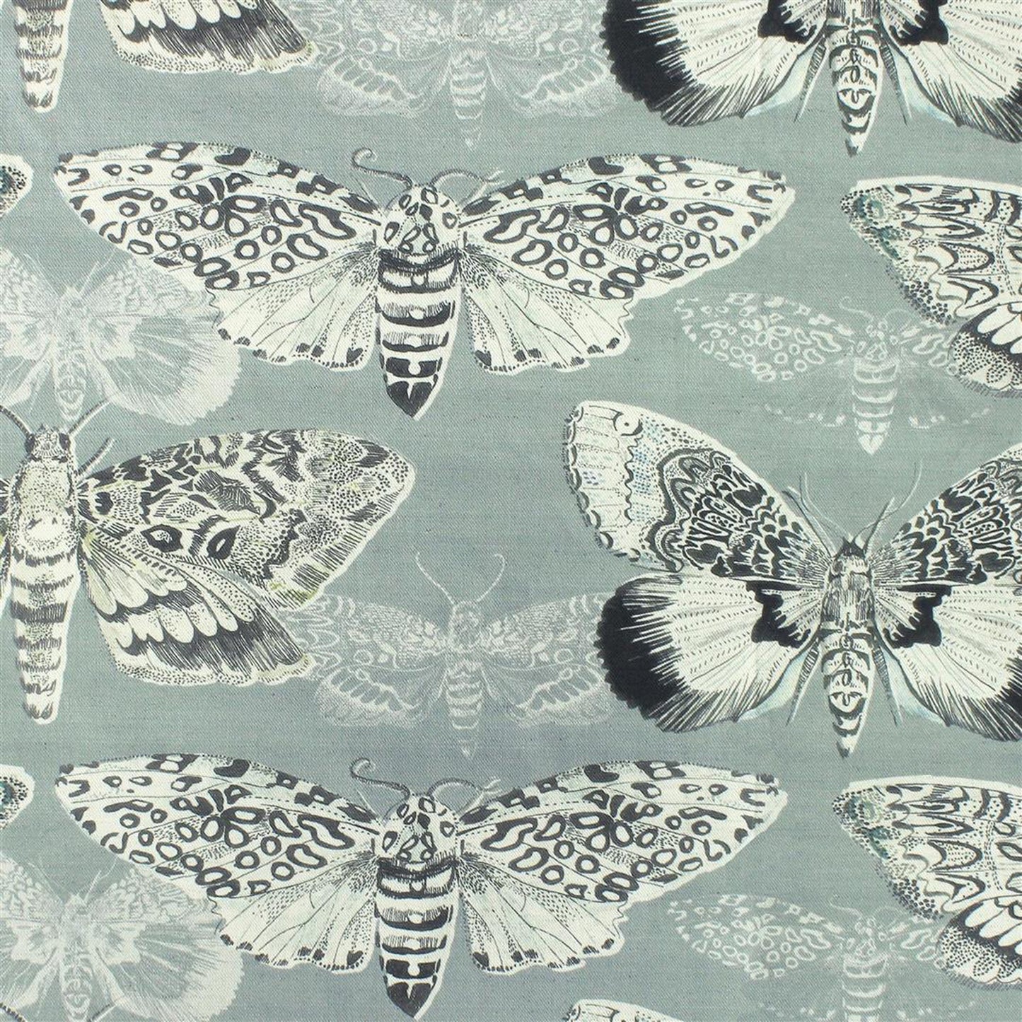 Nocturnal 145Cm Fiona Fabric Metre - Duck Egg