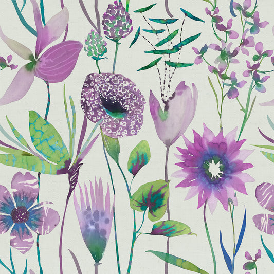 Oceania 147Cm Helena Fabric Metre - Aster