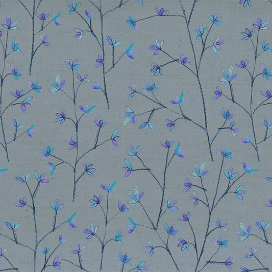 Ophelia 145Cm Fiona Fabric Metre - Bluebell