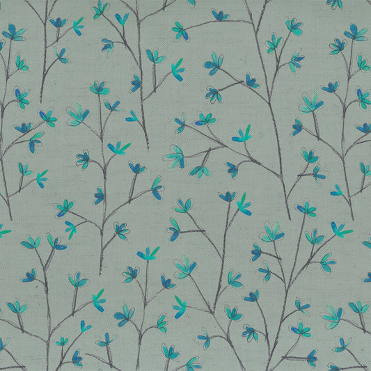 Ophelia Fabric Sample - Cornflower