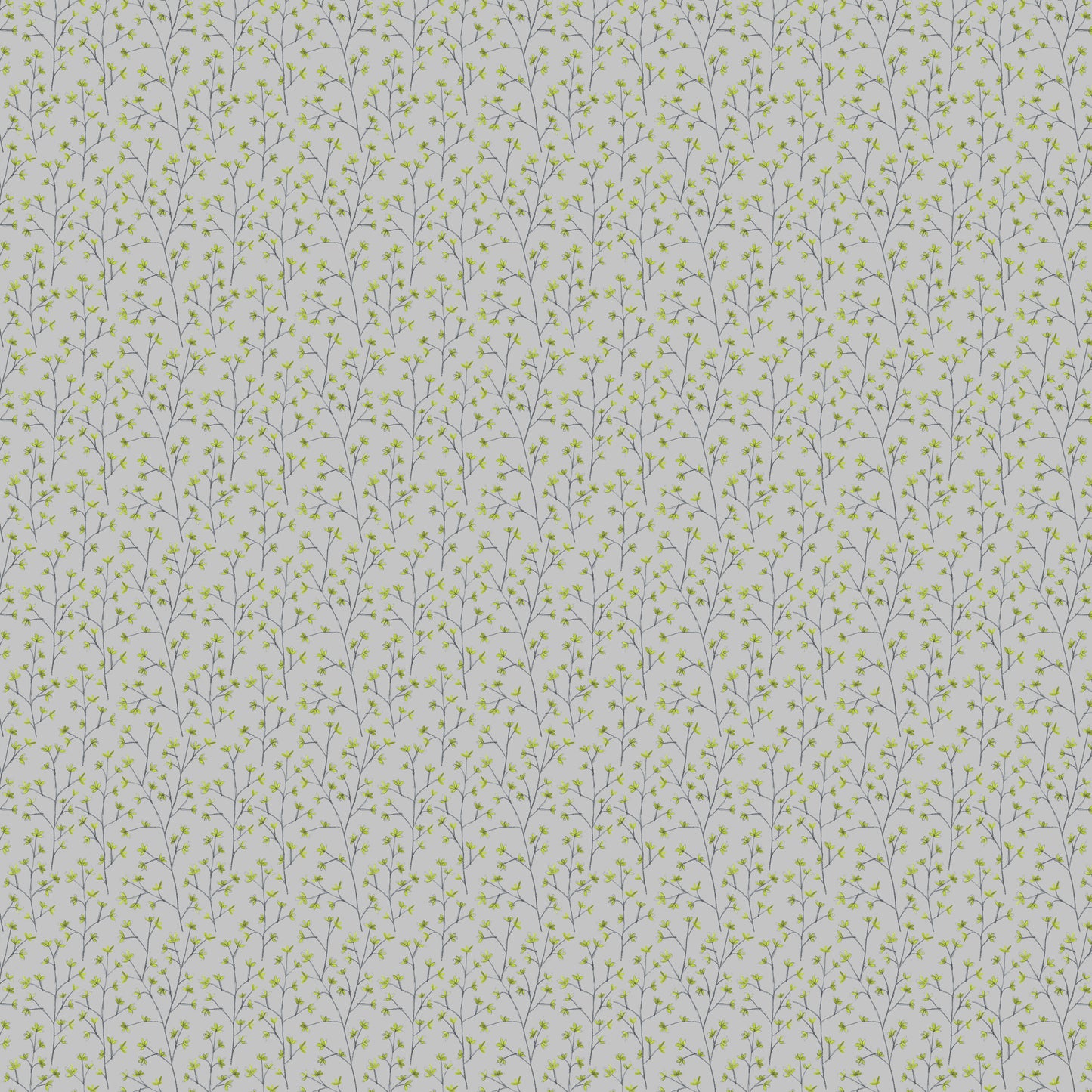 Ophelia Fabric Sample - Lime