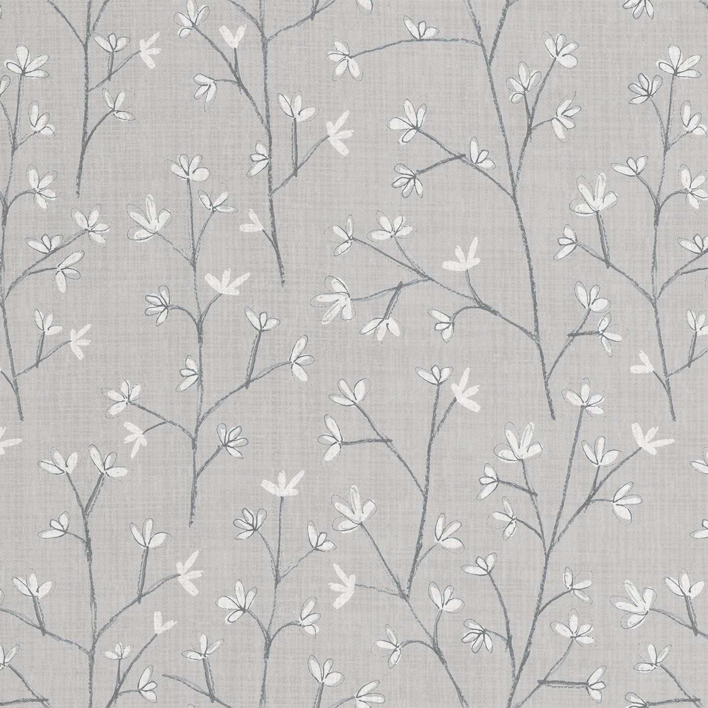 Ophelia Sheer 160Cm Tiree Fabric Metre - Dove