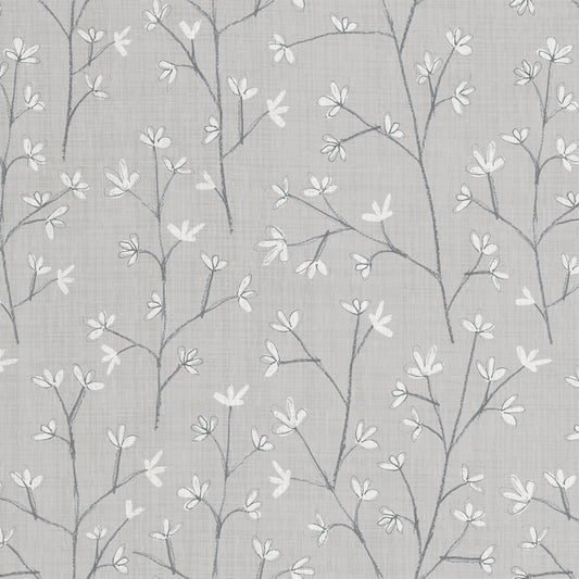 Ophelia Sheer 160Cm Tiree Fabric Metre - Dove
