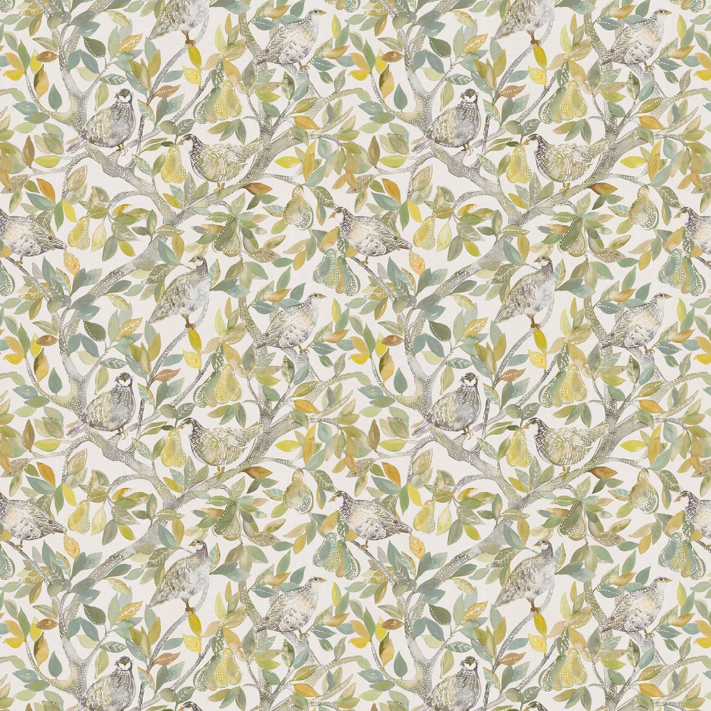 Partridge 140Cm Sasha Linen Fabric - Spring Sample