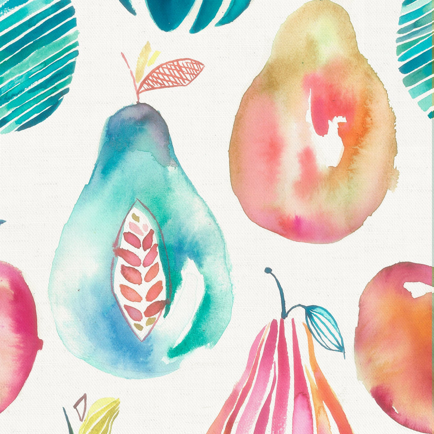 Pears 150Cm Oil Cloth Metre - Carnival