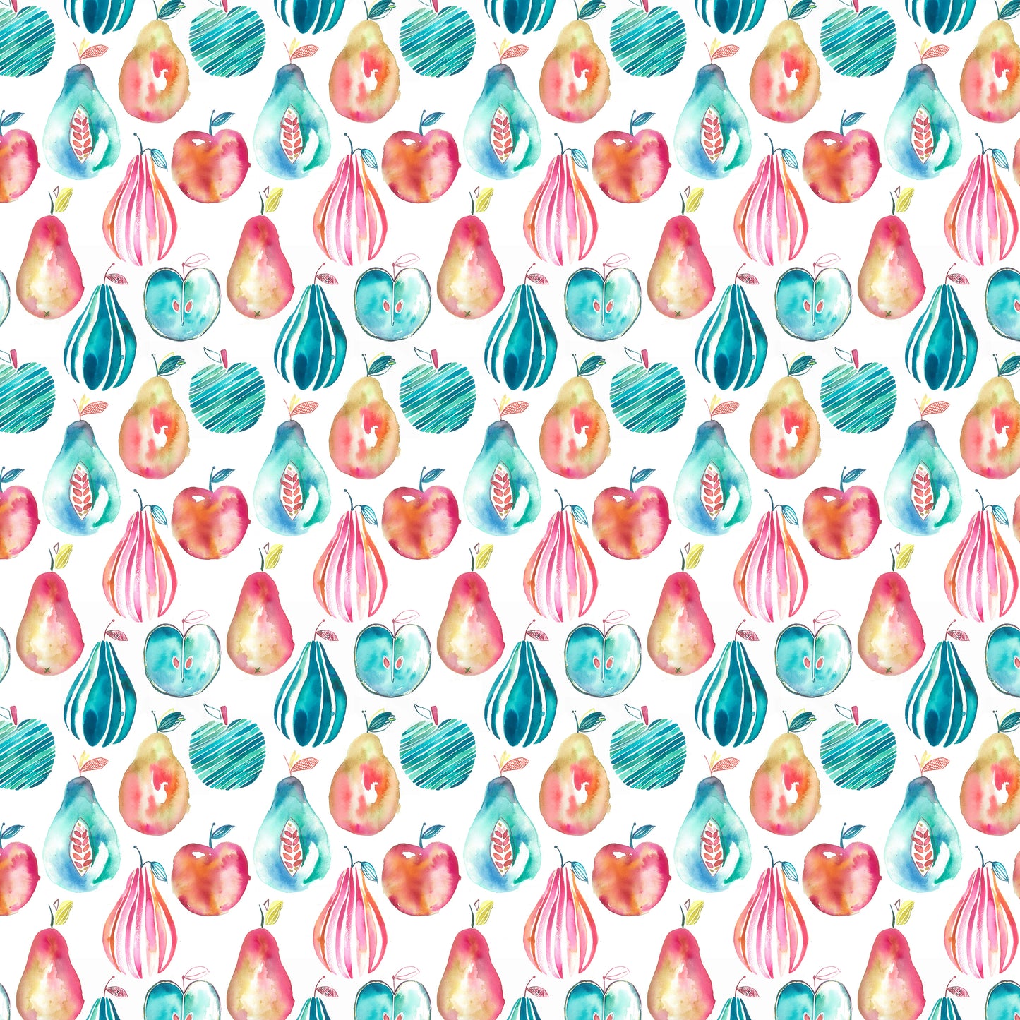 Pears 150Cm Oil Cloth Metre - Carnival