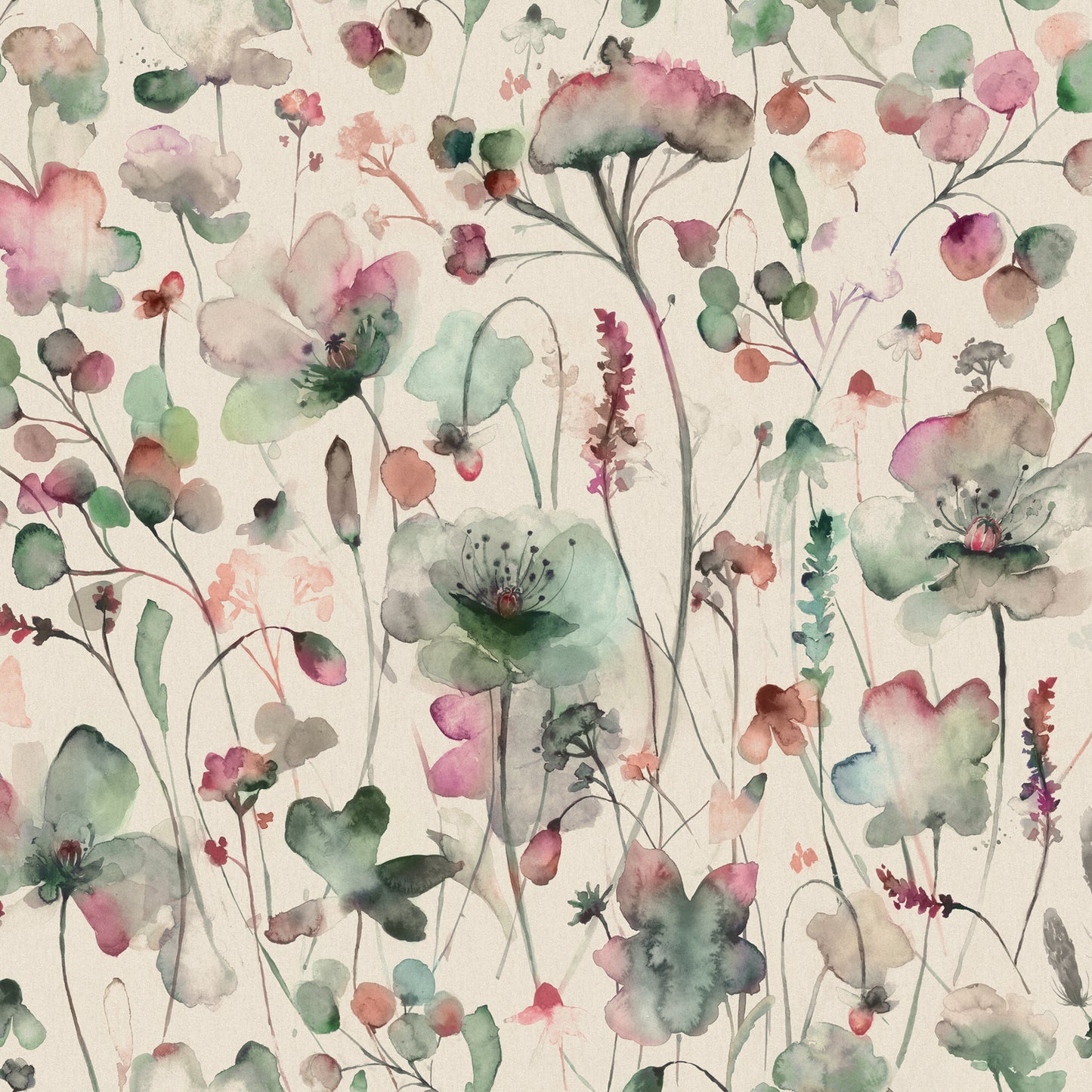 Pimelea 145Cm Fiona Fabric Metre - Meadow Linen