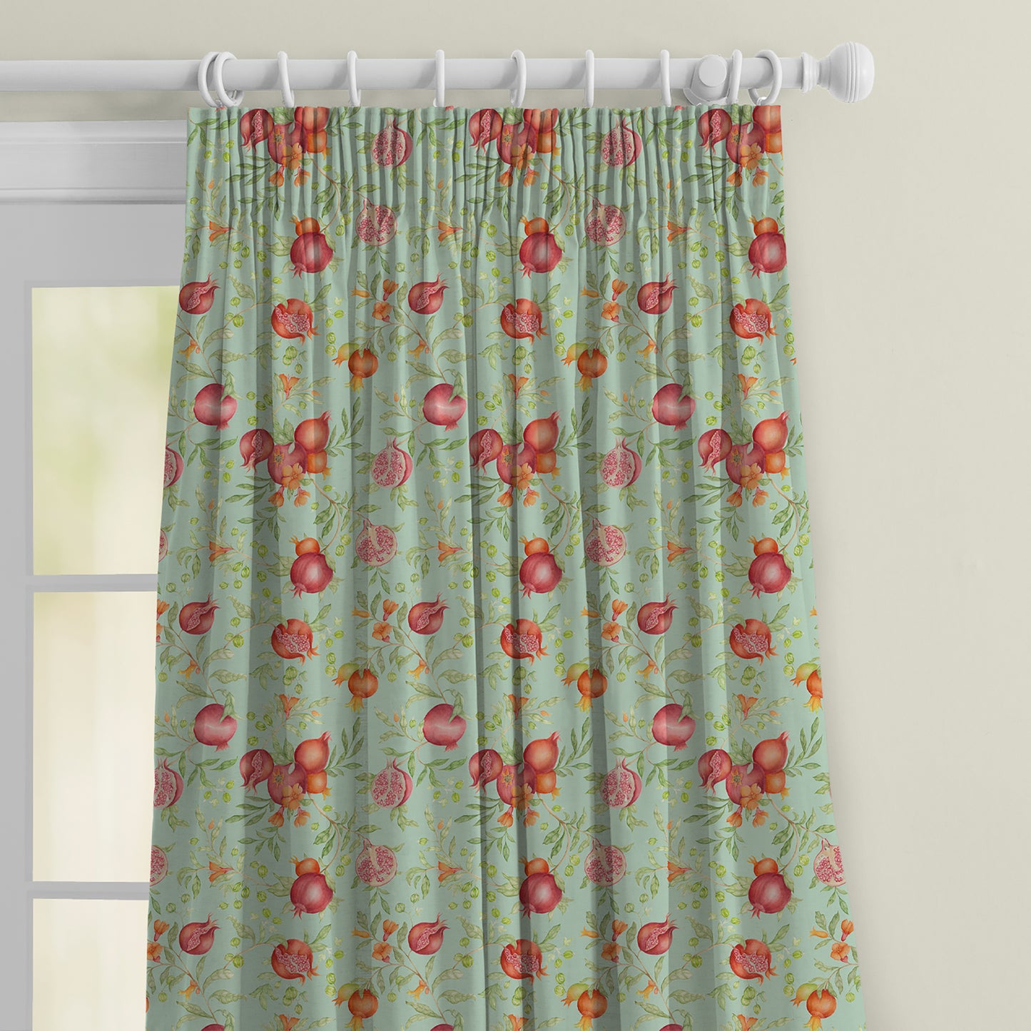 Pomegranate Grove 140M Fabric Sample Oasis