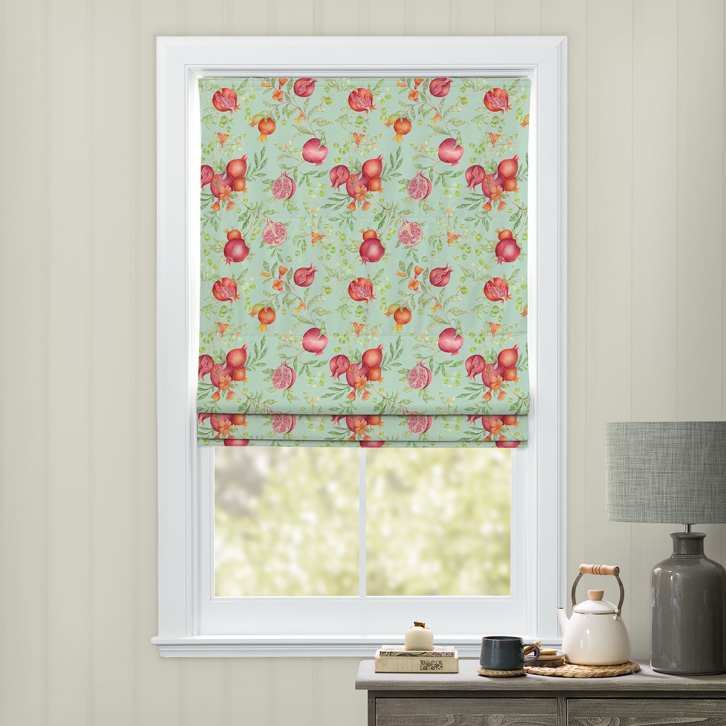 Pomegranate Grove 140M Fabric Metre Oasis