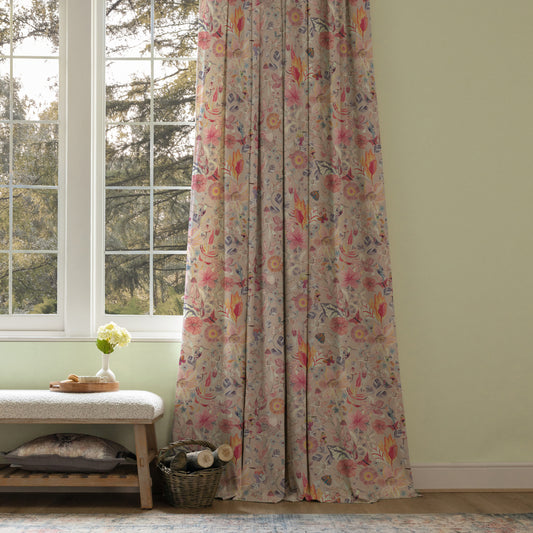 Primrose 140Cm Fabric Metre Blush