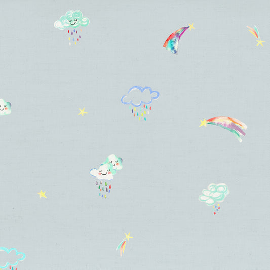 Rainbow Stone Oil Cloth Sample
