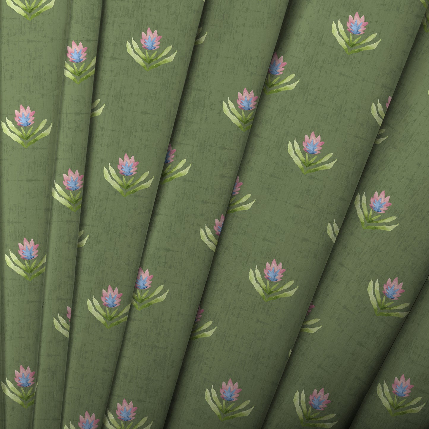 Raja 140Cm Fabric Metre Sage