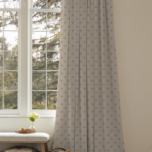 Raja 140Cm Fabric Metre Stone