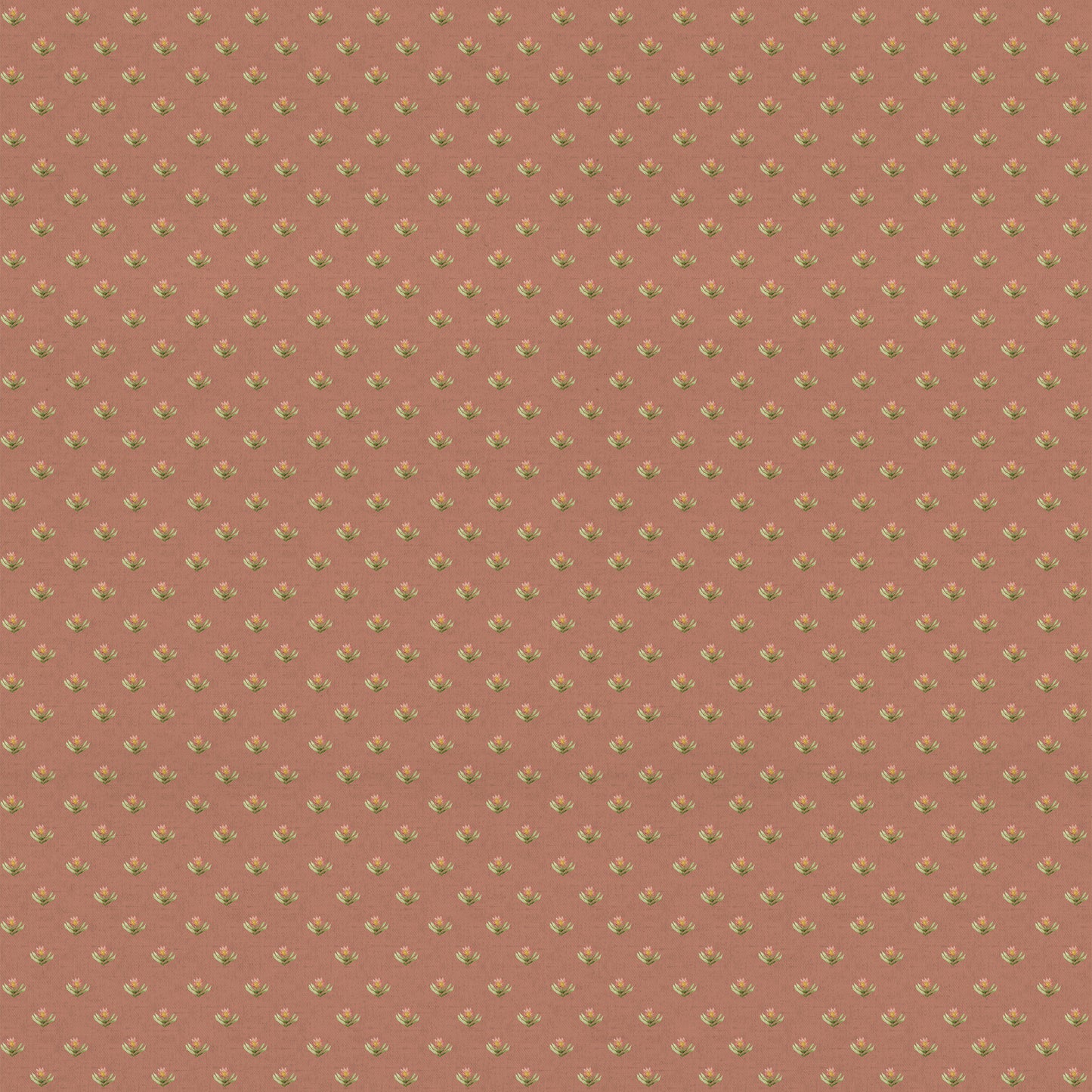 Raja 140Cm Fabric Metre Terracotta