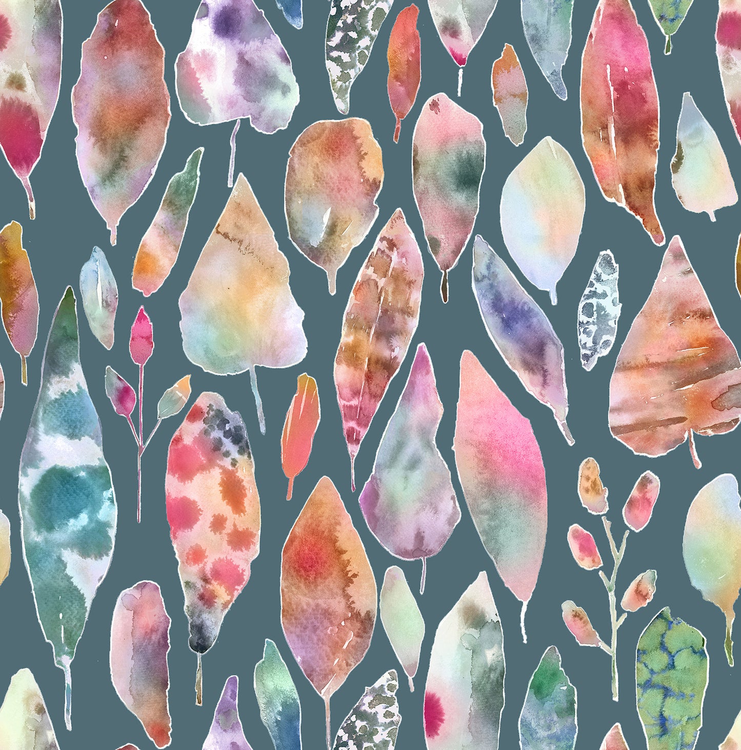 Rangi 147Cm Helena Fabric - Papaya Sample