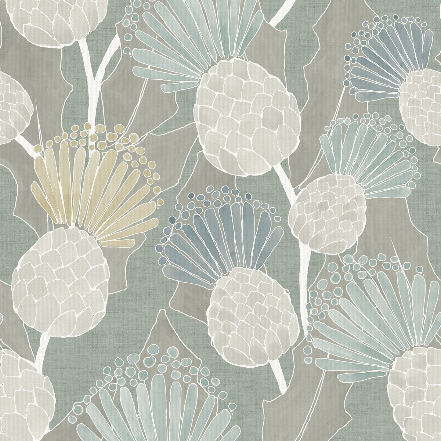 Reyne 147Cm Helena Fabric - Duck Egg Sample