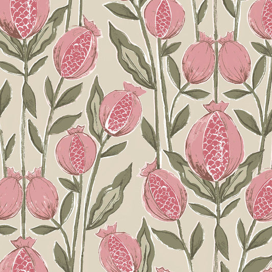 Rithani 147Cm Helena Fabric Metre - Auburn