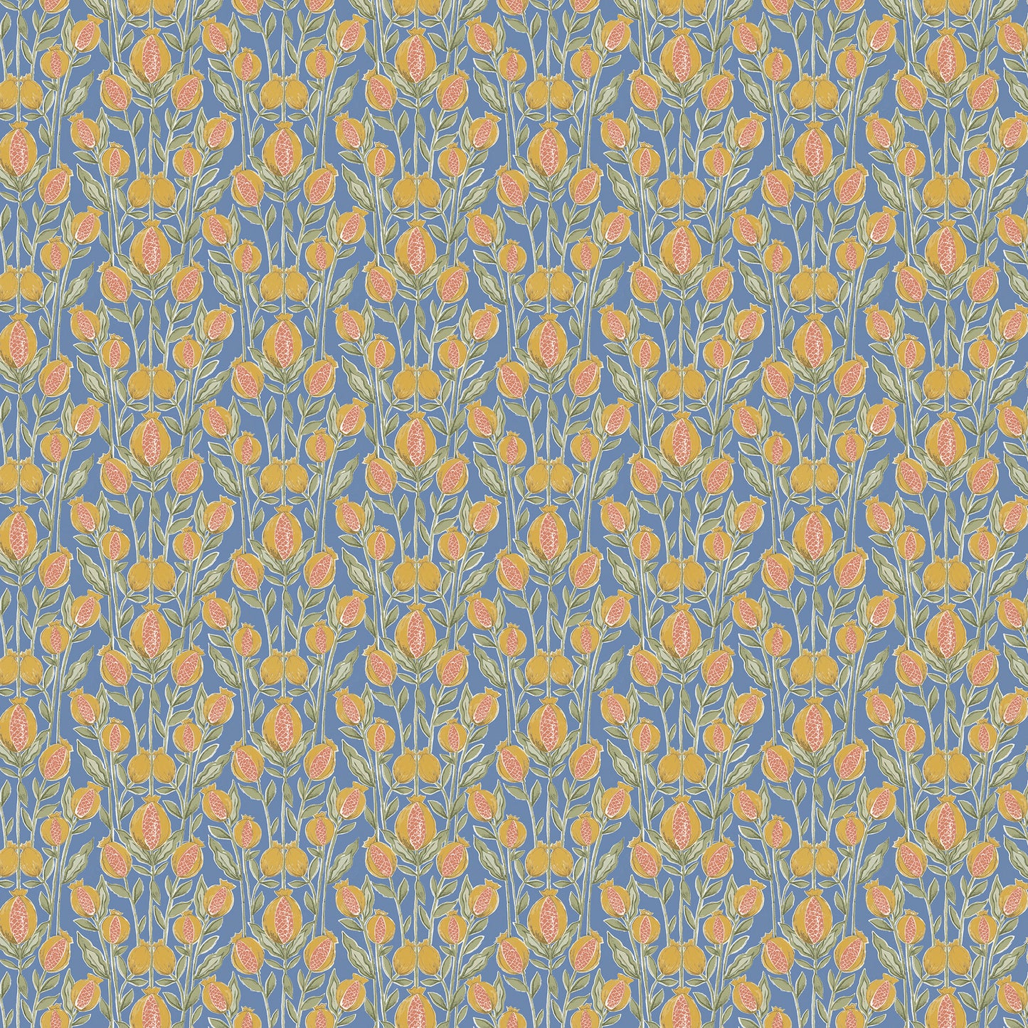 Rithani 147Cm Helena Fabric Metre - Denim