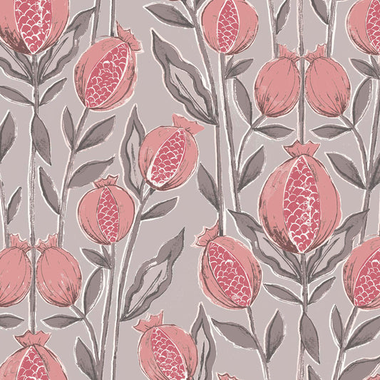 Rithani 147Cm Helena Fabric Metre - Mauve